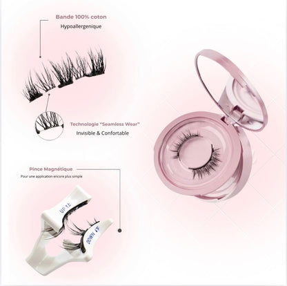 faux cils magnetiques Opulence