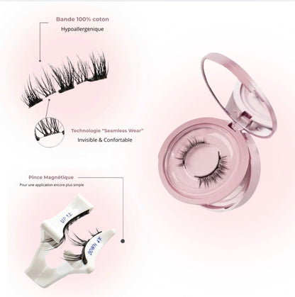 faux cils magnetiques Opulence